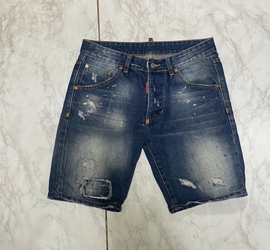 디스퀘어드2 청 반바지 32 인치 상품이미지1