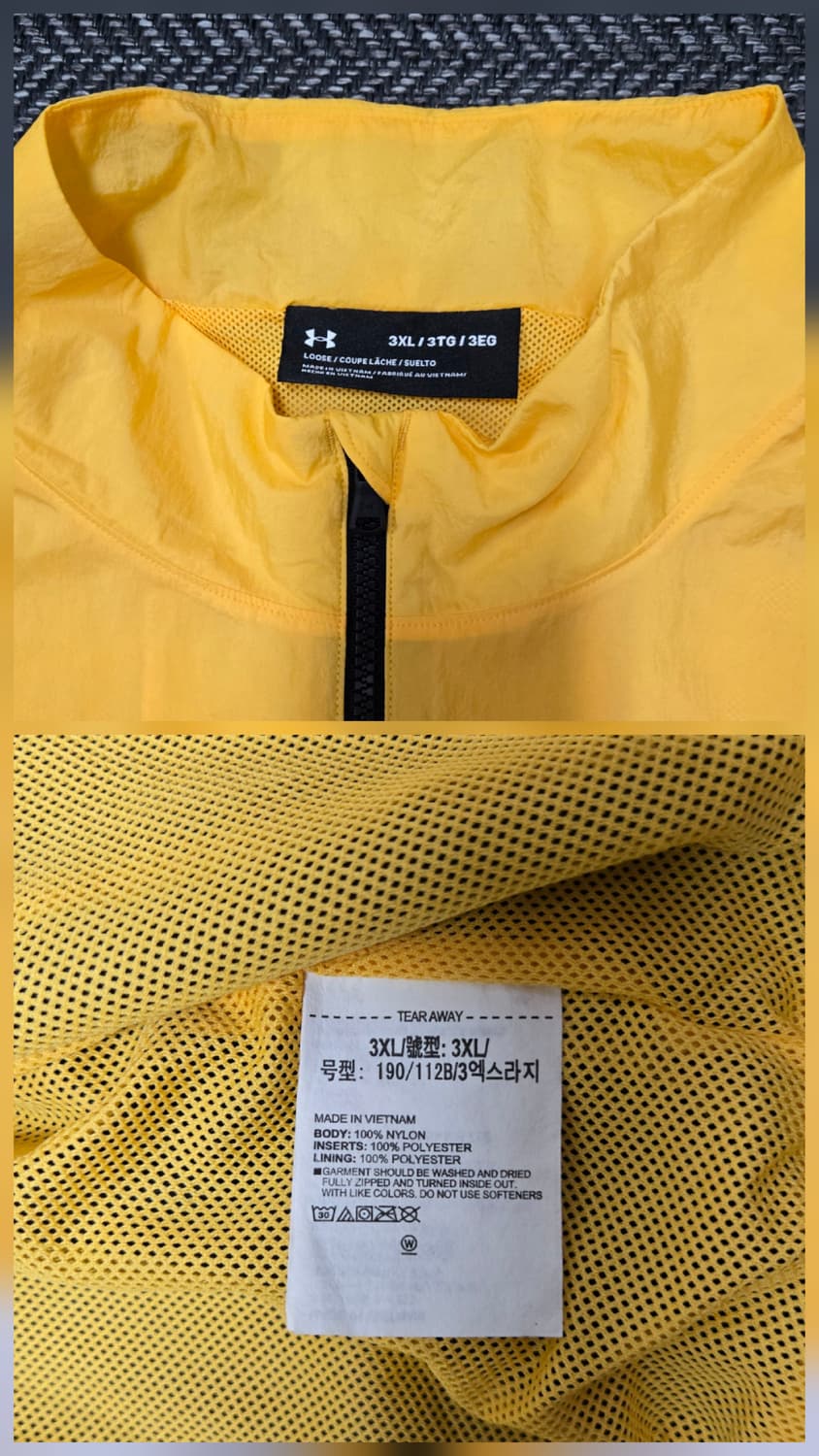 언더아머 바람막이 JQJ 1373186-005 우븐재킷 점퍼 상품이미지5