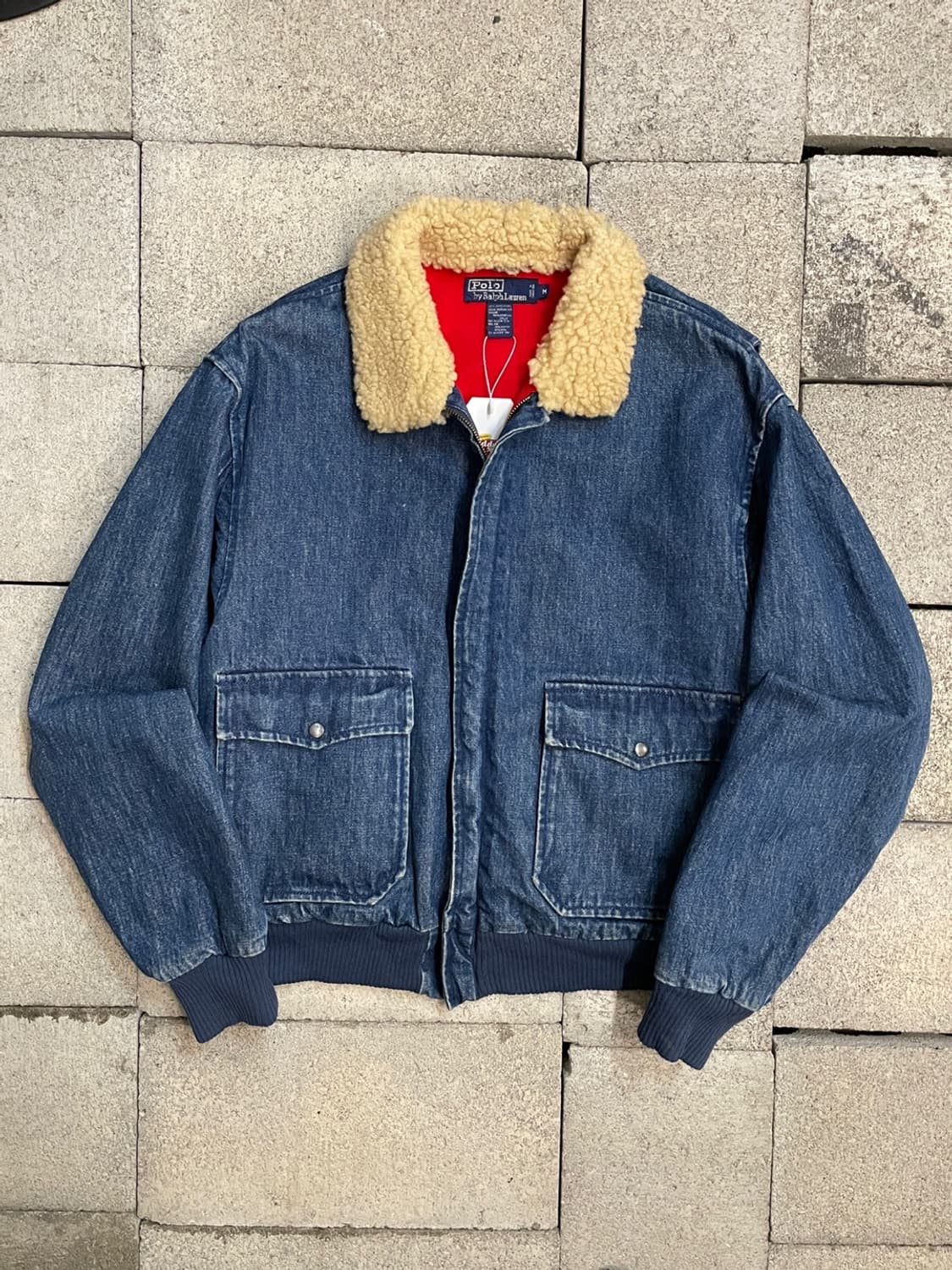 폴로 랄프로렌 G-1 데님 시어링  자켓 상품이미지1
