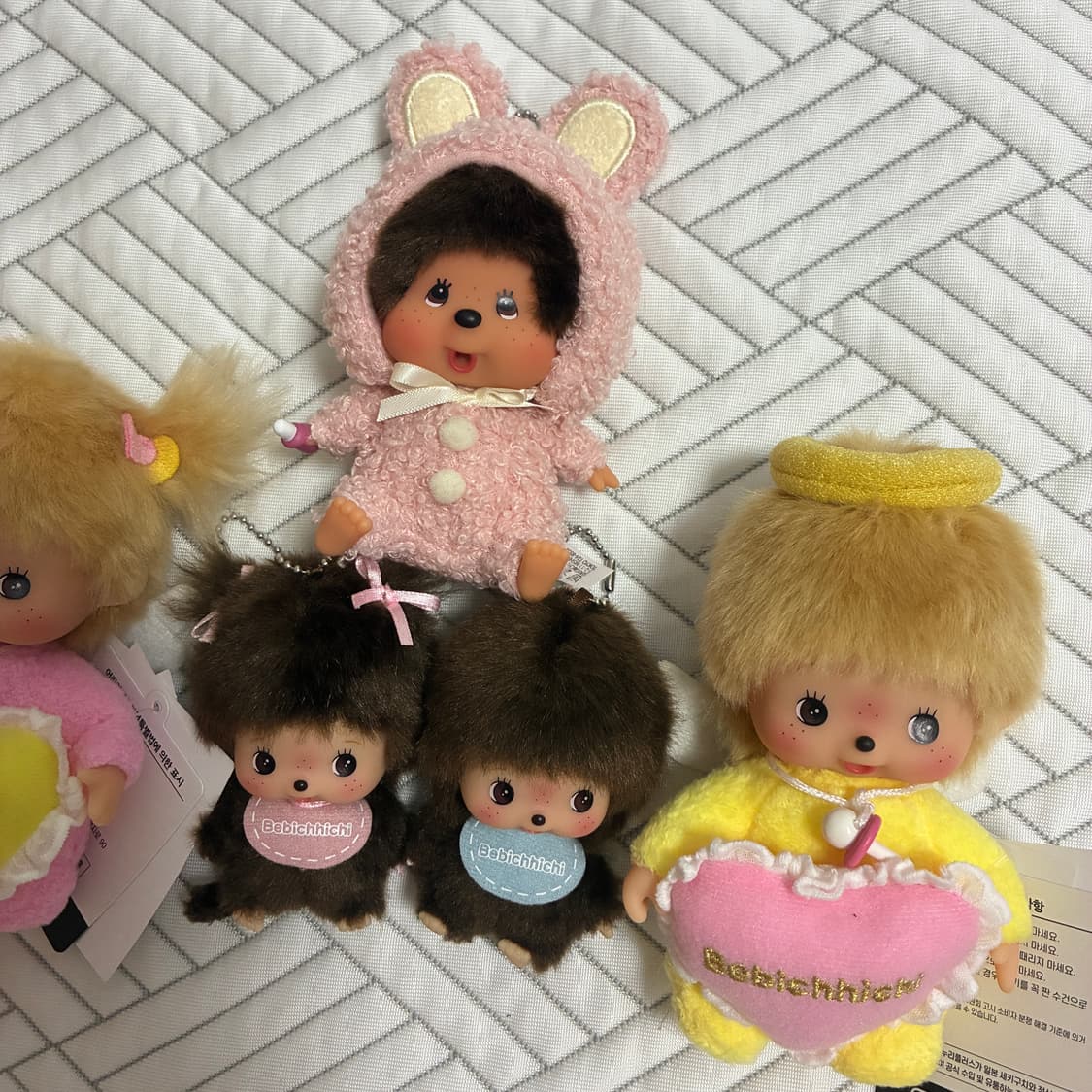 몬치치 인형 키링 판매 (바니몬치치/러브해피엔젤베베치치/빅헤드베비치치) 상품이미지2