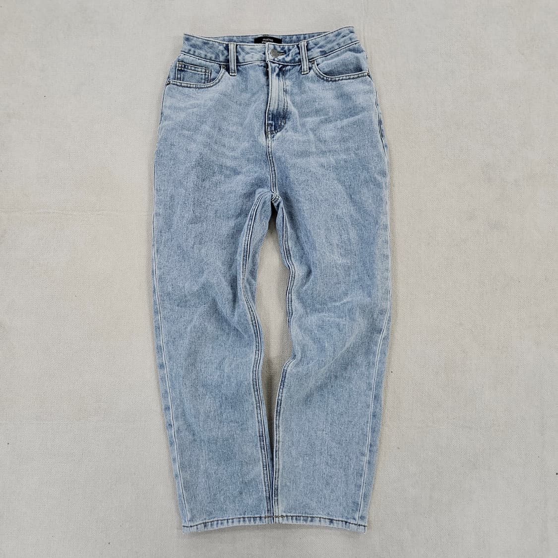 [27] 무신사 여성 라이트인디고 스트레이트핏 데님 팬츠 0116Y1 상품이미지1