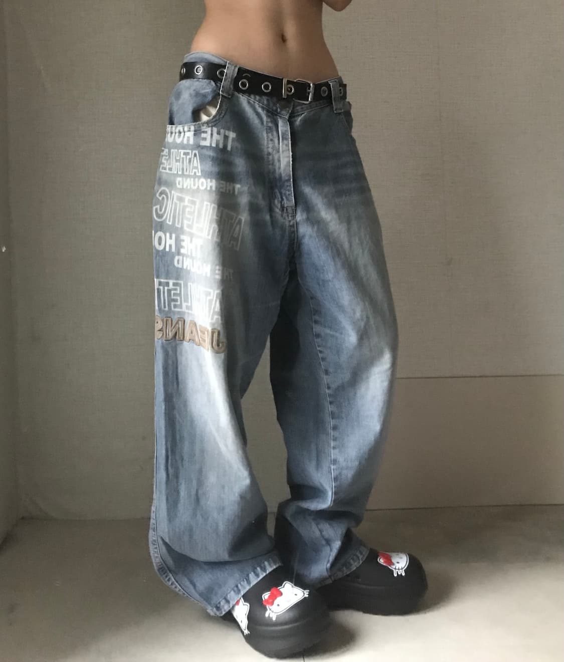 빈티지 00s 힙합 데님팬츠 상품이미지3