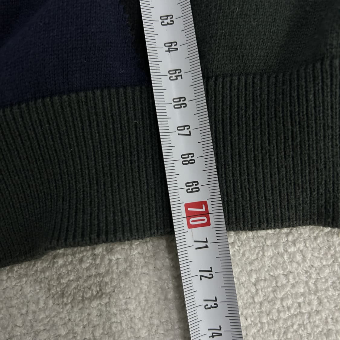 라코스테 컬러블록 니트 스웨터 m 상품이미지5