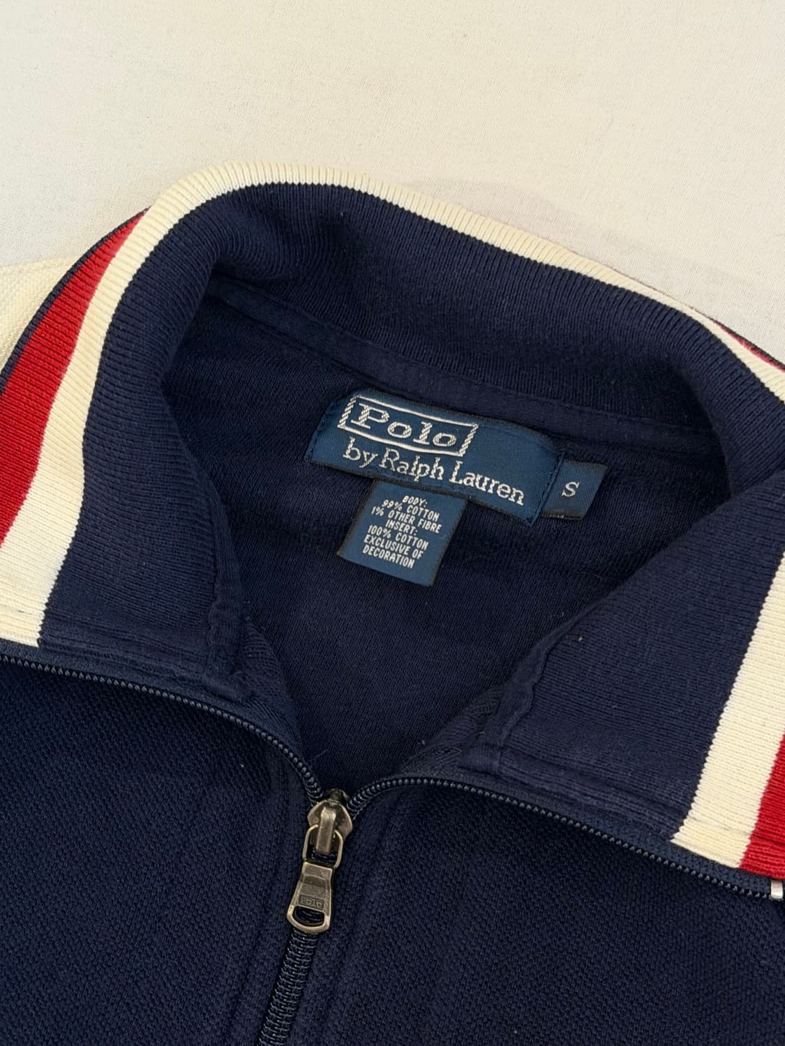 폴로 랄프로렌 빅포니 딱붙핏 져지 네이비 상품이미지3