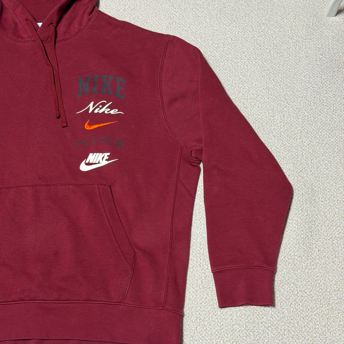 나이키 XXL 스우시 빅로고 자수 후드 상품이미지4