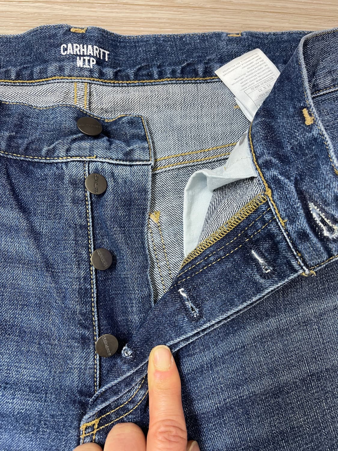 칼하트 wip 데님팬츠 상품이미지4