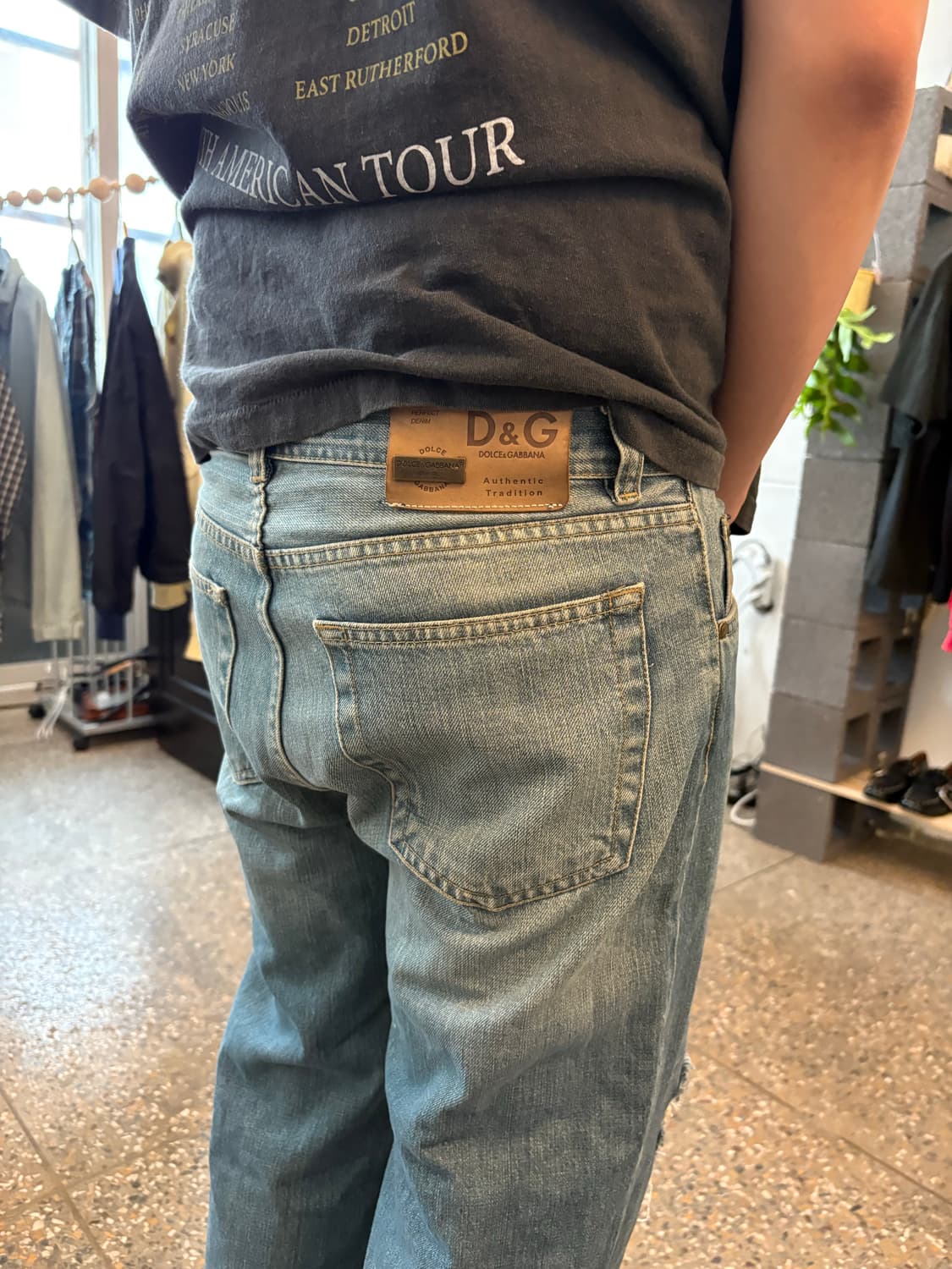 05AW Dolce&Gabbana 디스트레스 진 상품이미지5