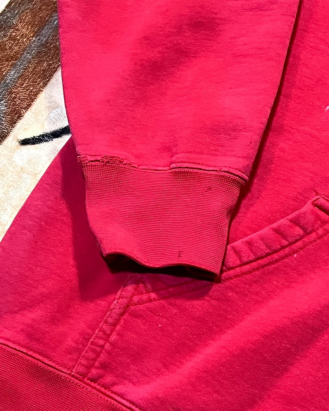 Vintage Sunfaded Thrashed Hoodie 상품이미지5