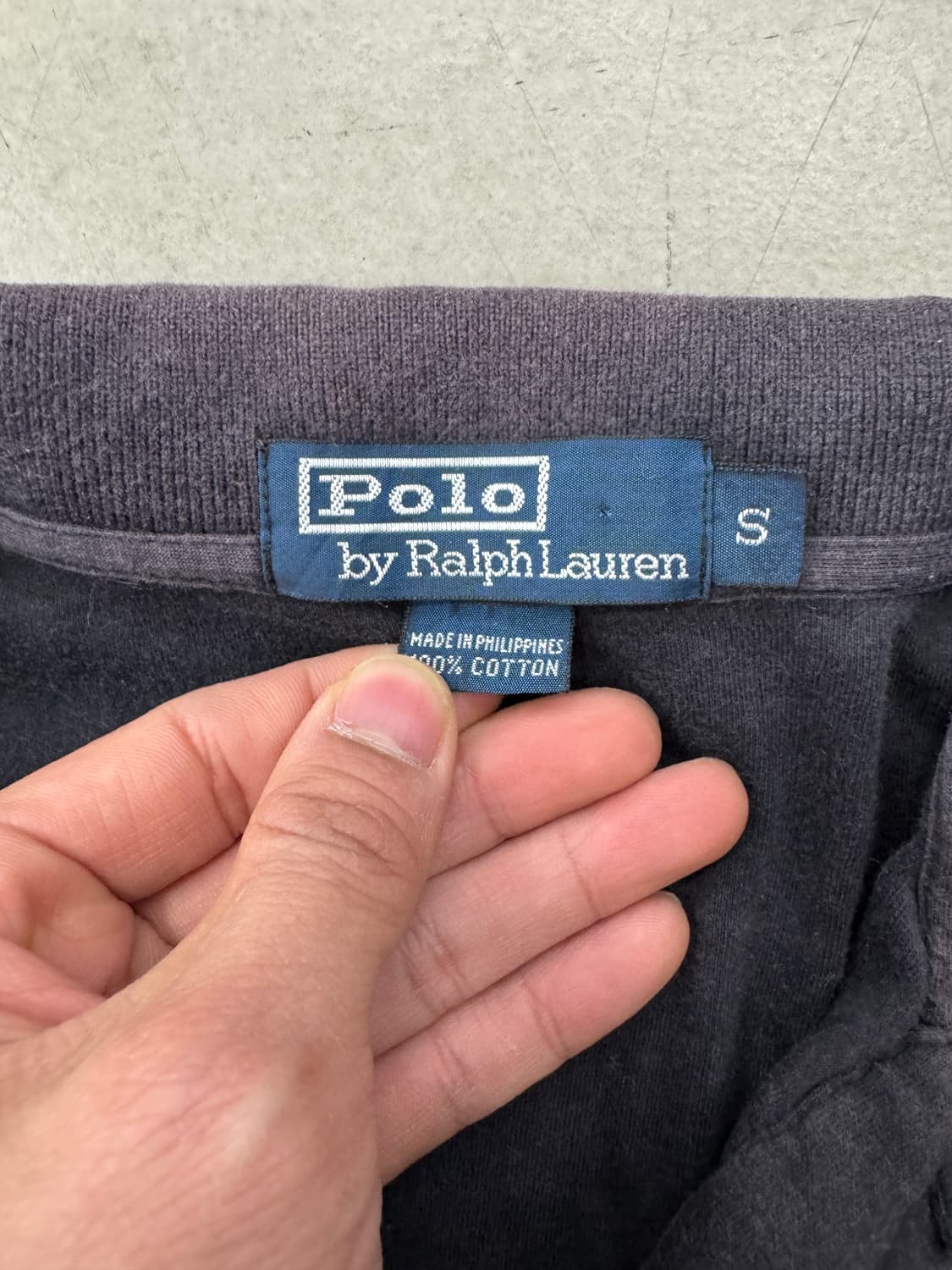 폴로 카라티 블랙 S 상품이미지6