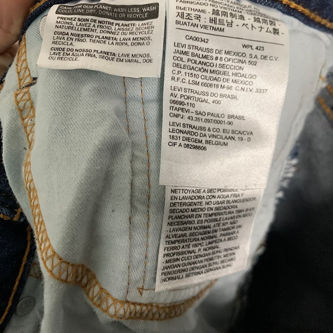 리바이스 511 데님 팬츠 32 상품이미지2