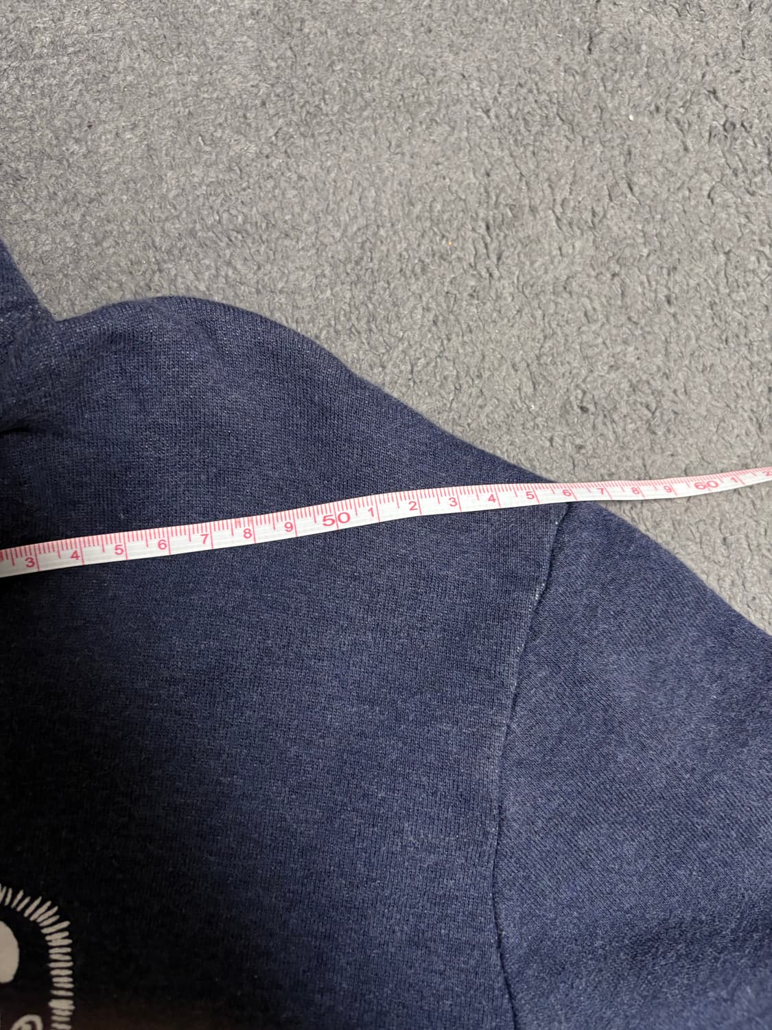 (XXL) 데우스 엑스 마키나 네이비 로고 후드 상품이미지7