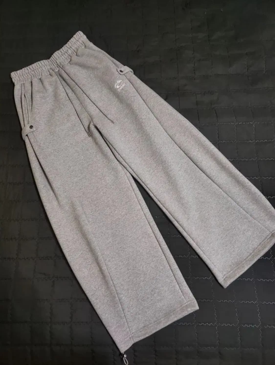 젠더스트 스냅 와이드 스웻 팬츠 S 상품이미지6