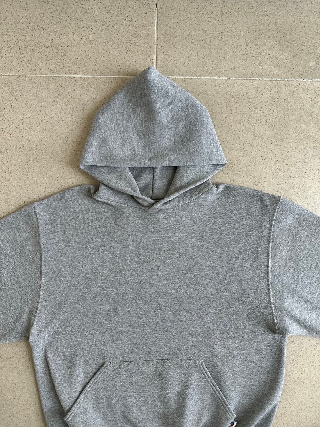 00s 빈티지 러셀 후드 그레이 M 상품이미지4