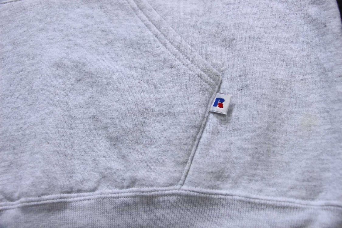 90s usa 미제 러셀 후디 그레이 라지 L사이즈 상품이미지3