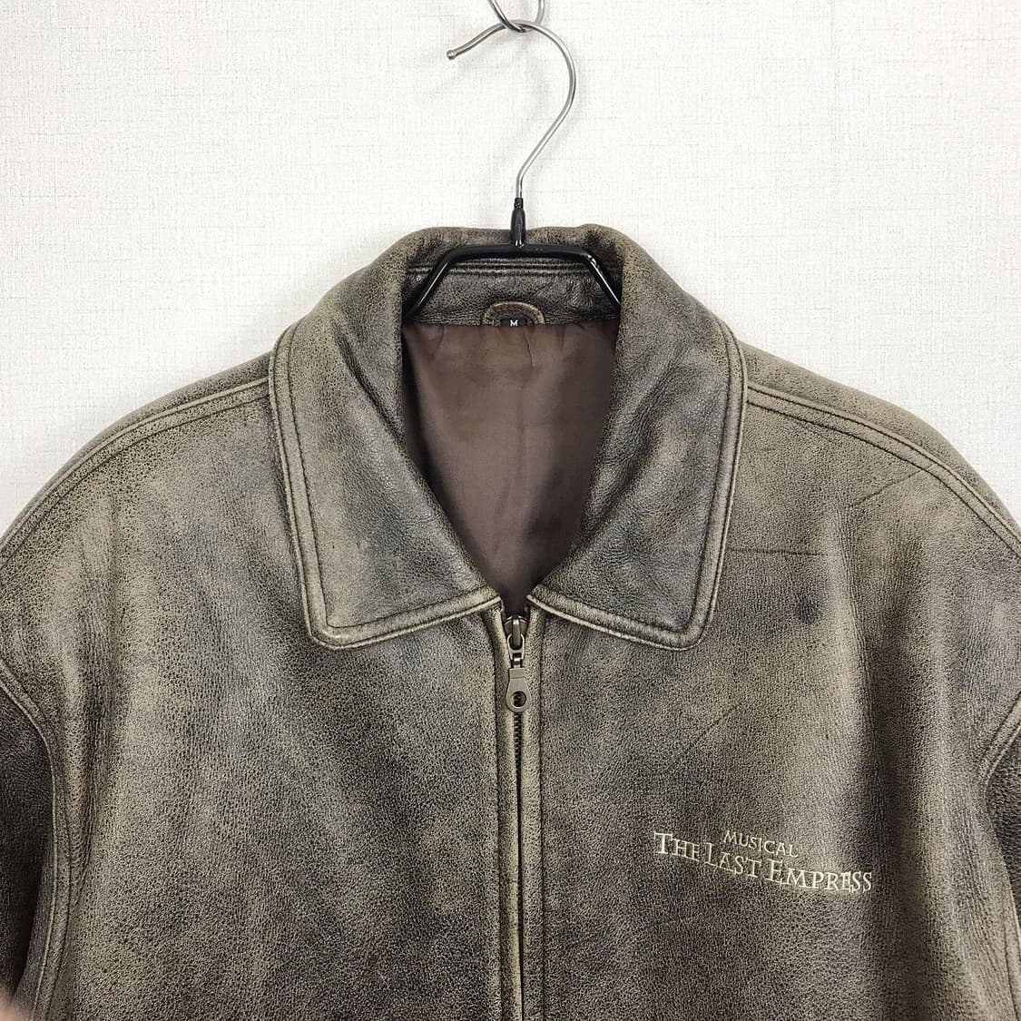 The Last Empress 명성황후 소가죽 스킨 자켓 남성M 상품이미지2