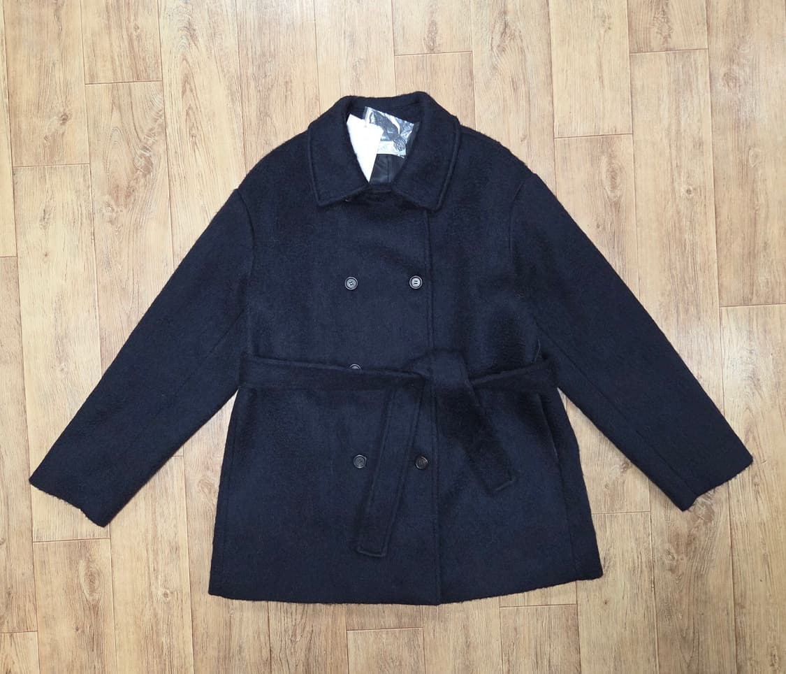 베뉴엣(BENUET) 다크네이비 밀란 코트 프리사이즈 새상품 상품이미지5