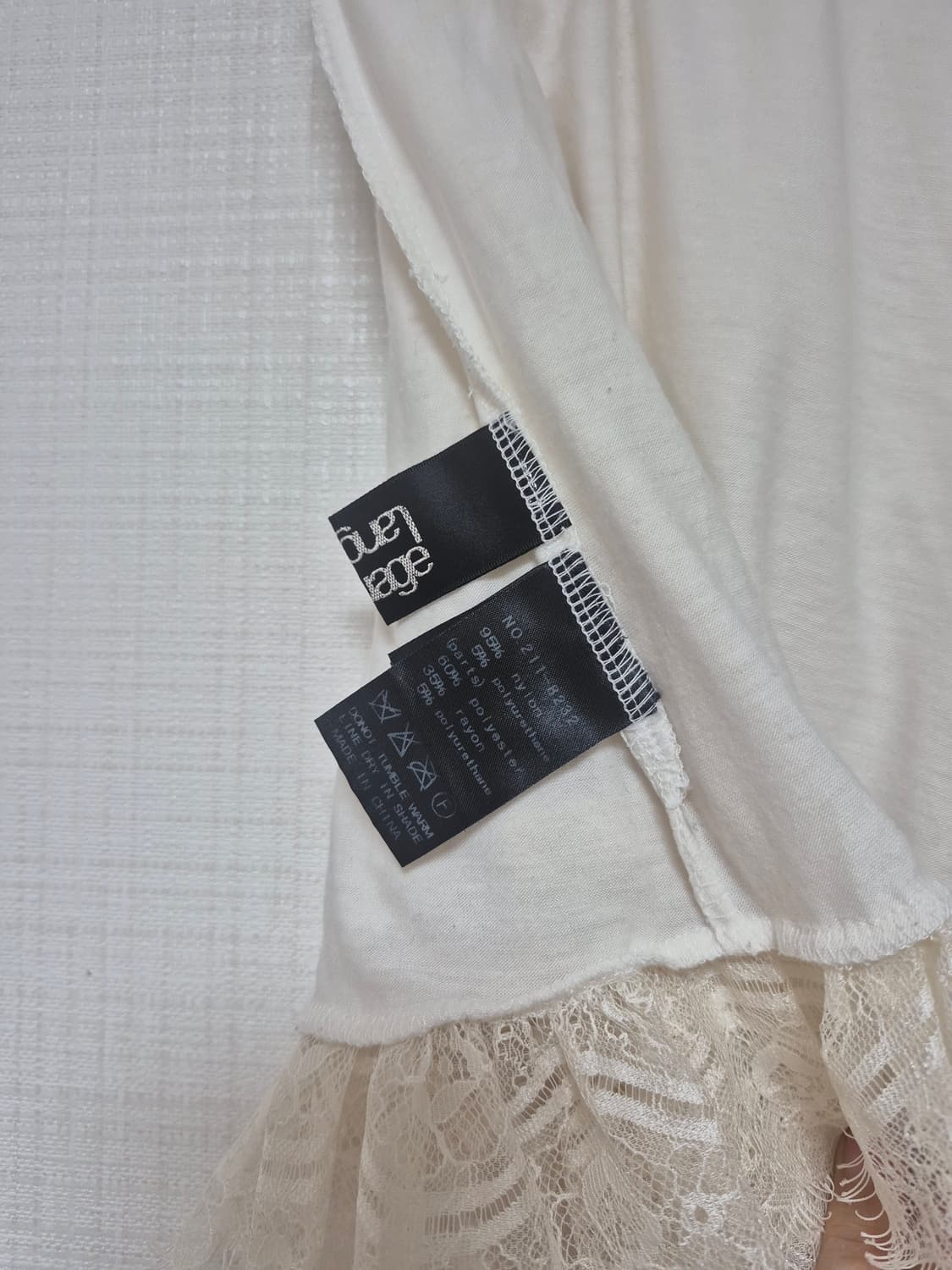 Language 히메갸루 오프화이트 스카팡 상품이미지5