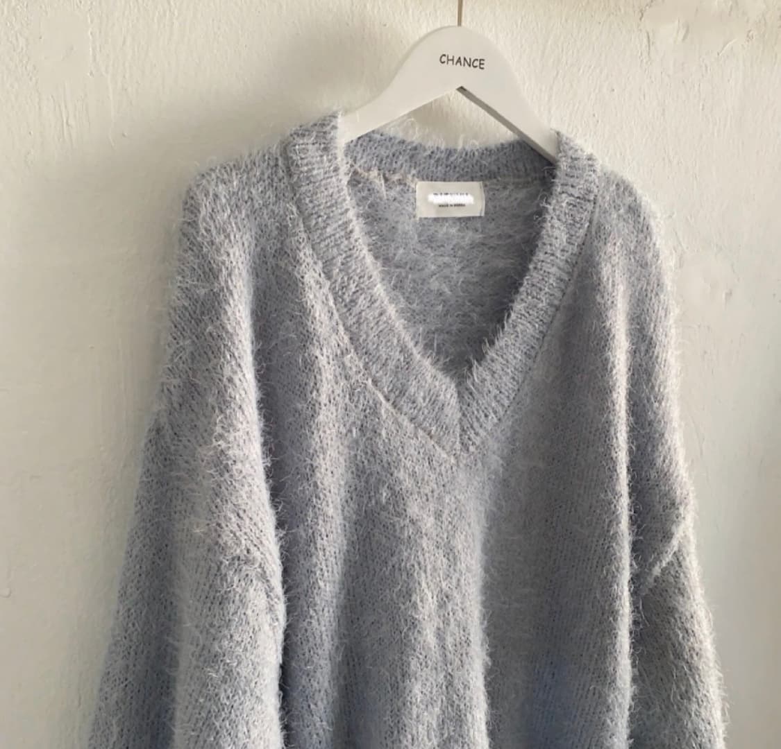 샹스마켓 헤어리 솜사탕 니트 상품이미지7