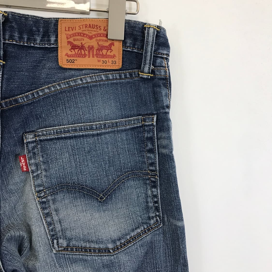 리바이스 502 재팬메이드 워싱 청바지 [30인치] 상품이미지4
