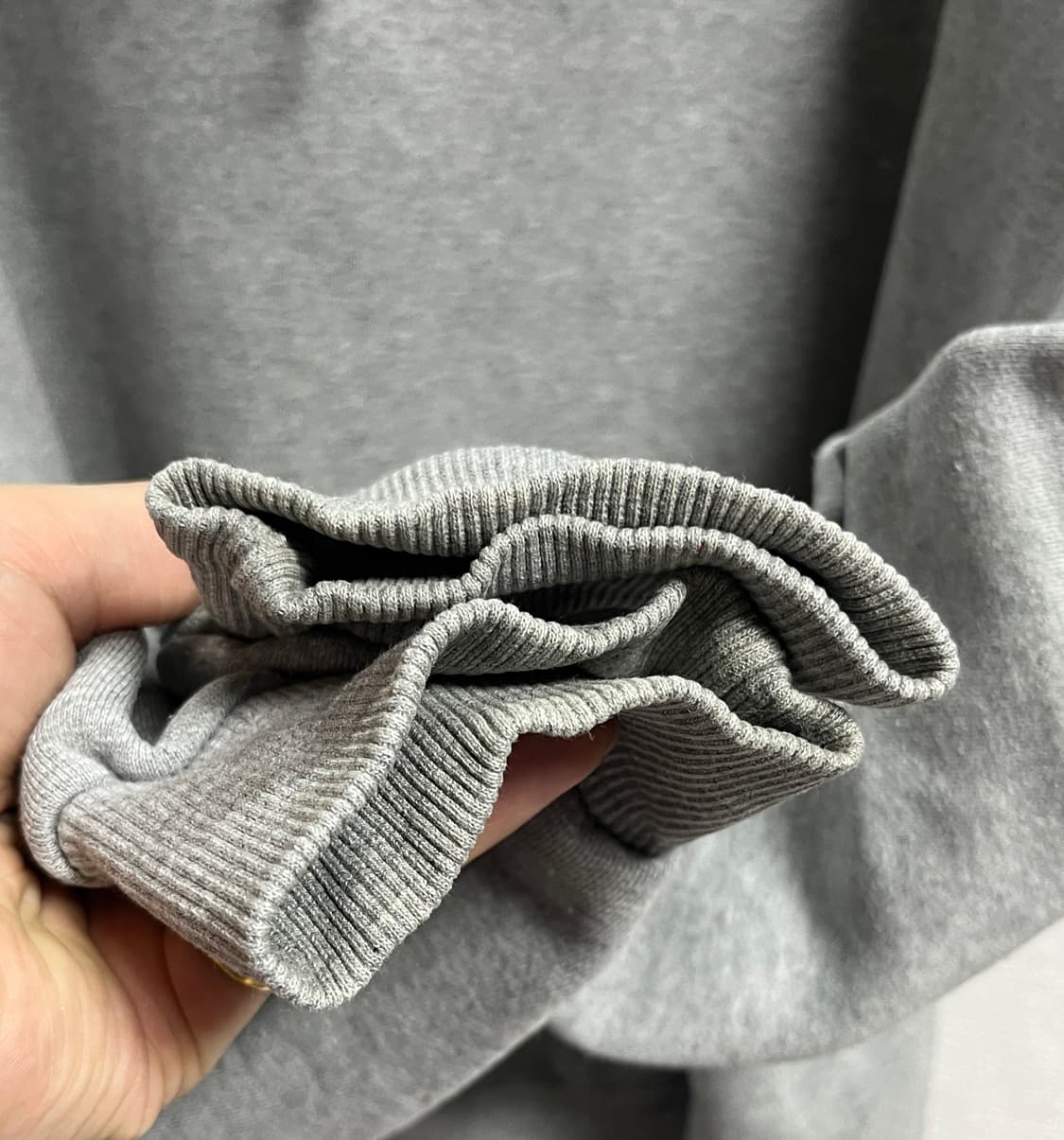 ONA 베이스먼트 회색 오버핏 후드티 L 상품이미지2