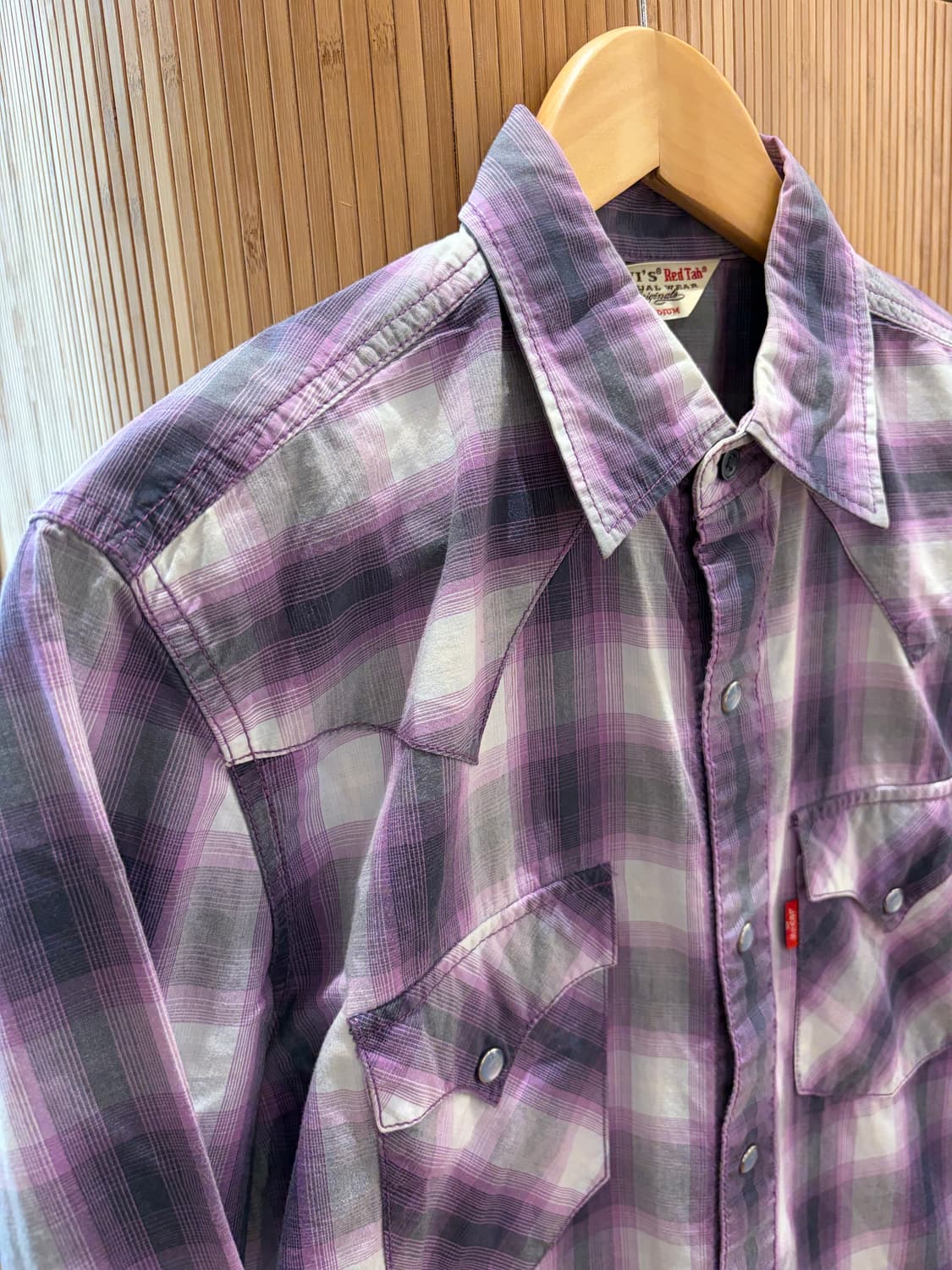 00s Levi's Western Shirt 상품이미지2