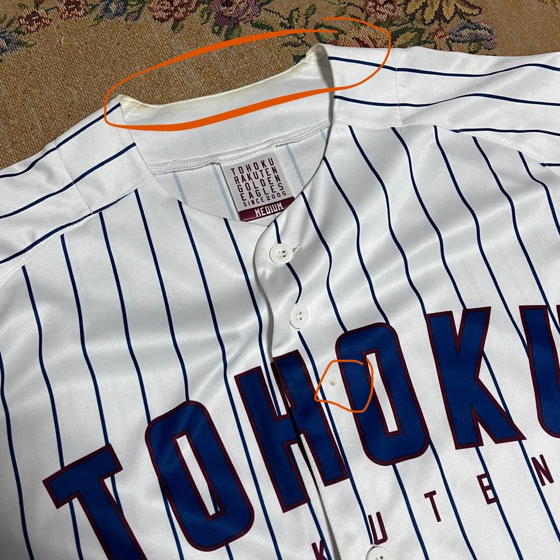 라쿠텐이글스 베이스볼 셔츠 상품이미지2