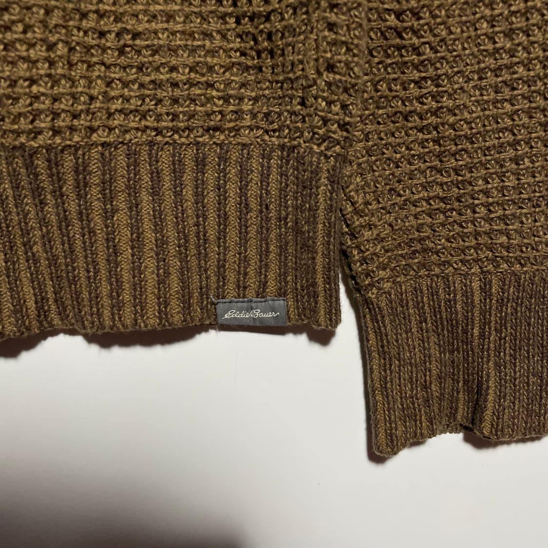 에디바우어 하프넥 반집업 니트 상품이미지2