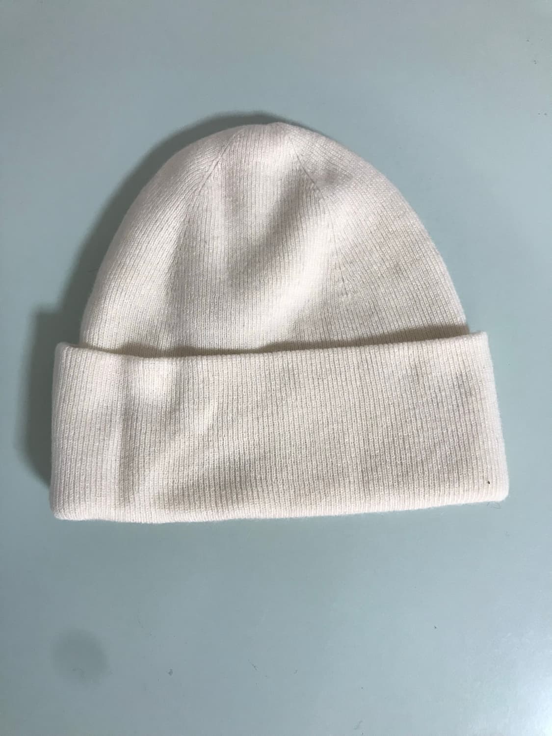 WE11DONE 패치 니트 비니 상품이미지2