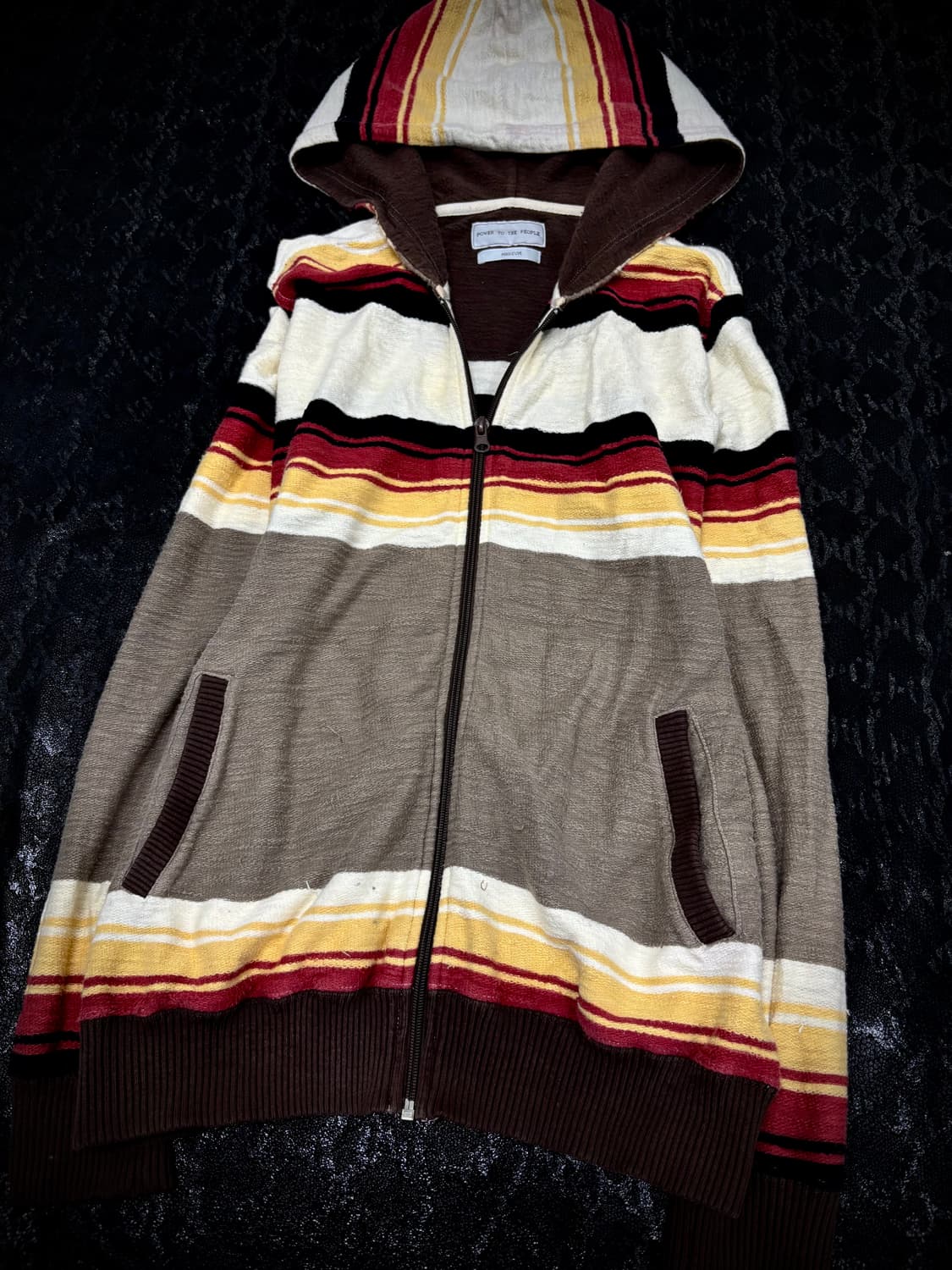“Vintage”Hippie Y2K Mood Hoodie zip Up 상품이미지2