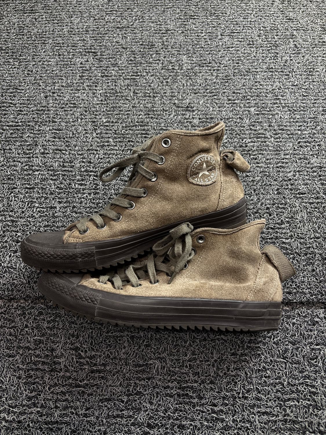 00s 컨버스 올드스쿨 빈티지 스웨이드 척체일러 카키 2266 상품이미지4