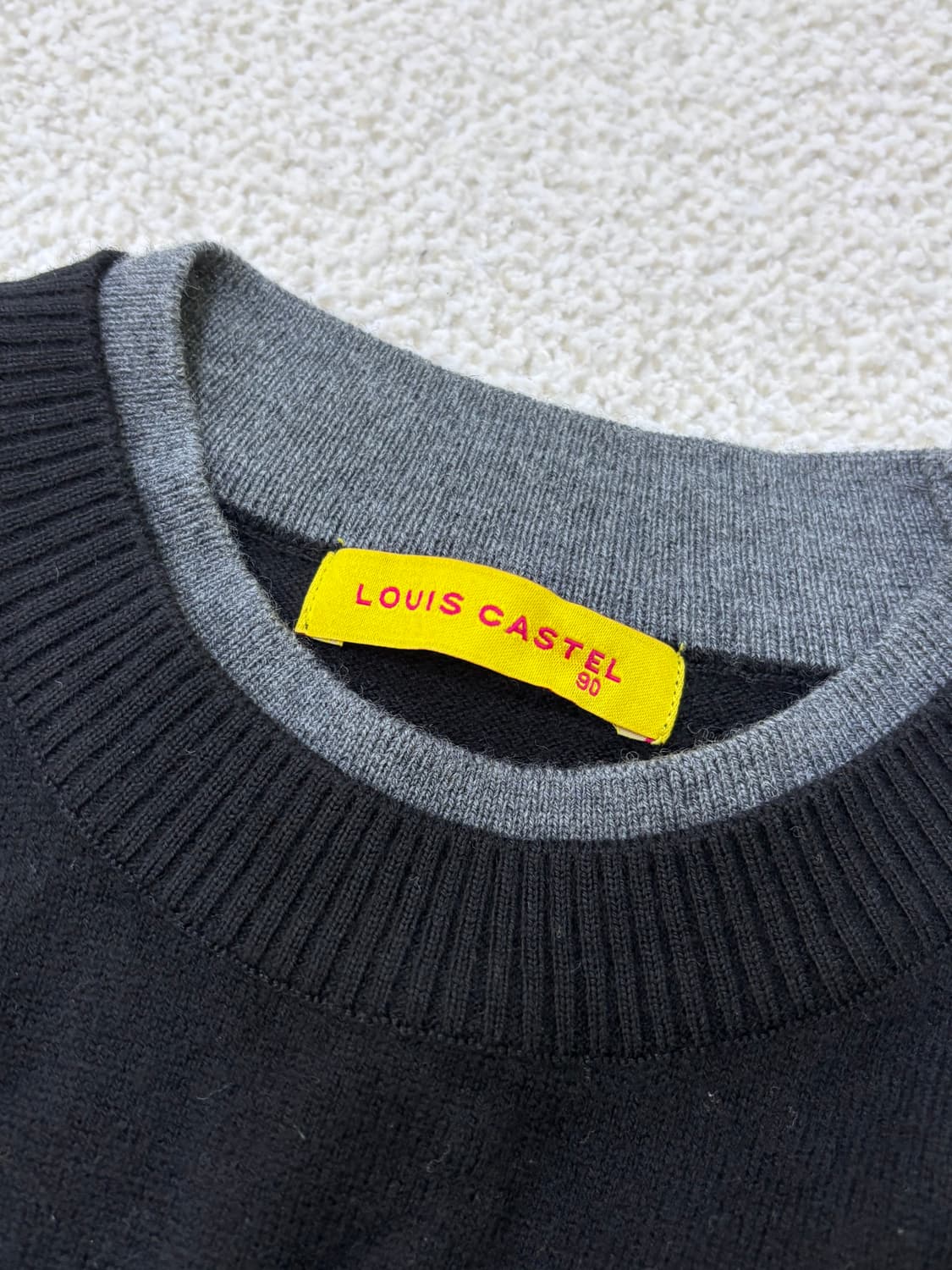 90 루이까스텔 여성 골프 니트 조끼 0305E 상품이미지3