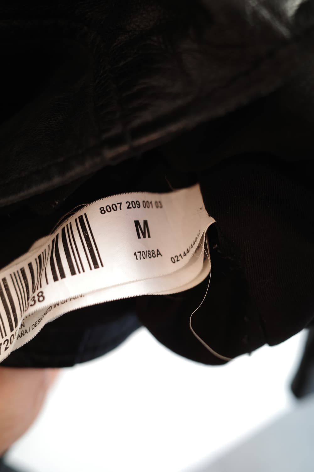 stradivarius 리얼레더 자켓  상품이미지6