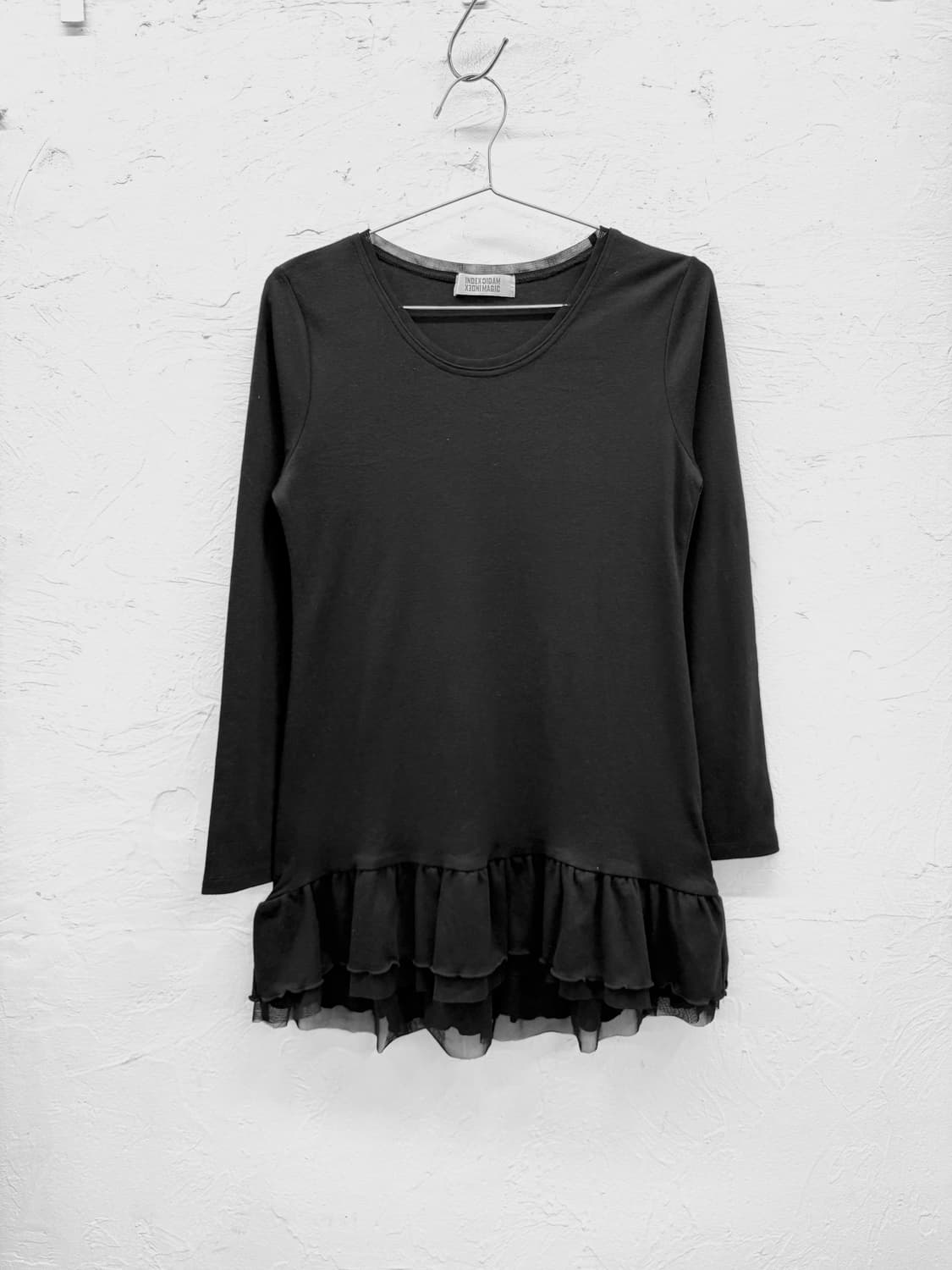 index magic 프릴 레이어드 튜닉 탑 상품이미지1