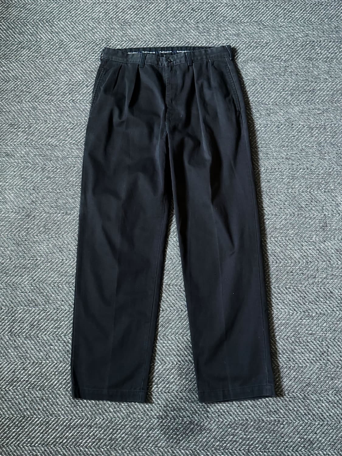 (34) 90s 폴로 랄프로렌 앤드류 더블 플리츠 치노 팬츠 상품이미지1