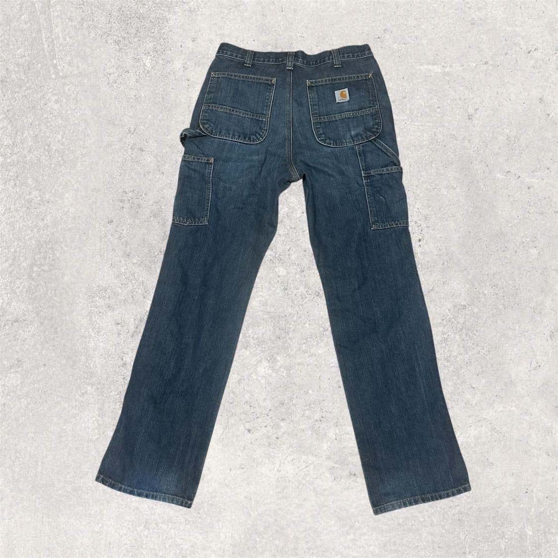 칼하트 B03 싱글니 카팬터 데님 팬츠 32 릴렉스드 핏 상품이미지1