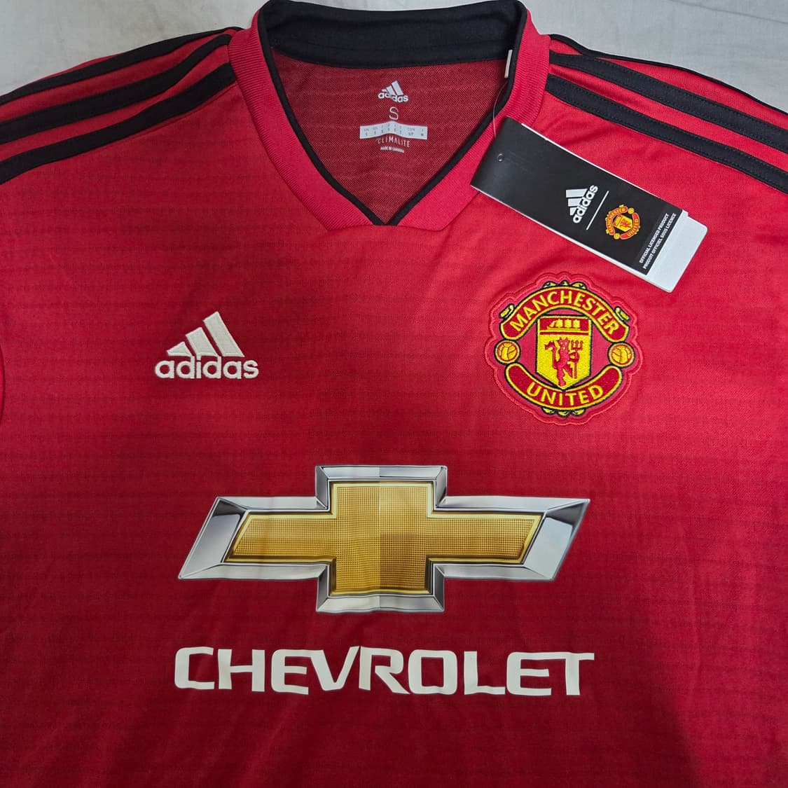 아디다스 맨유 포그바 유니폼 S 18-19 상품이미지3