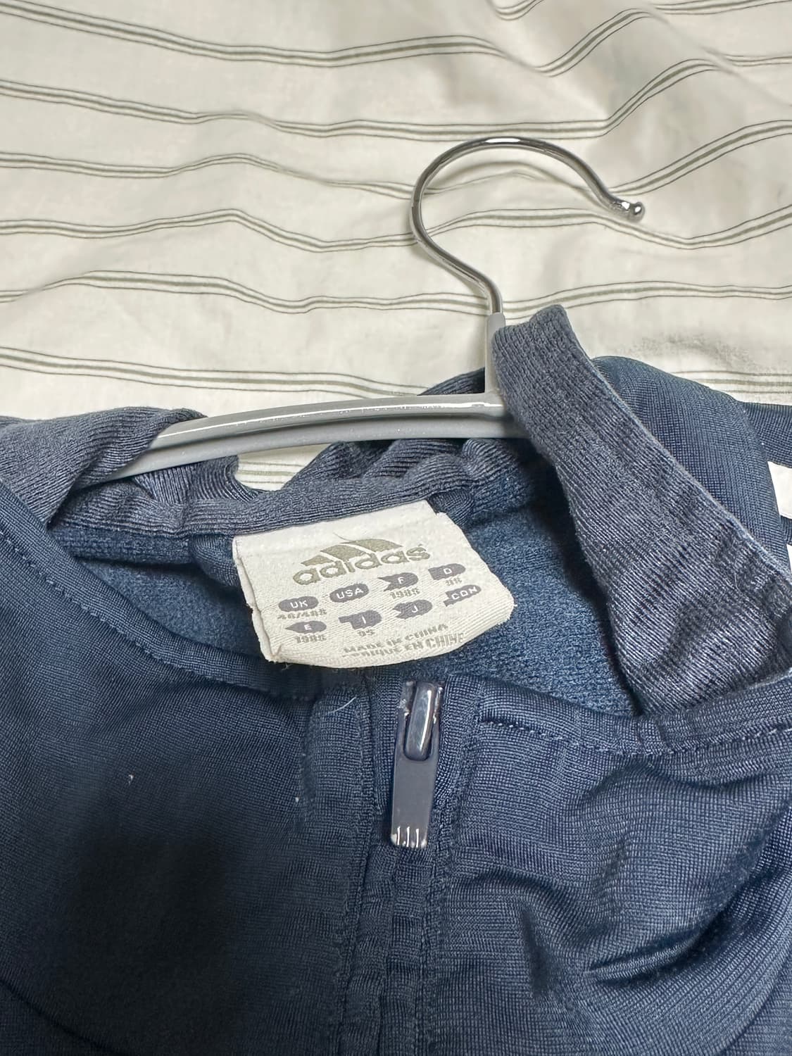 아디다스 네이비 배색 져지 (희귀) 상품이미지3