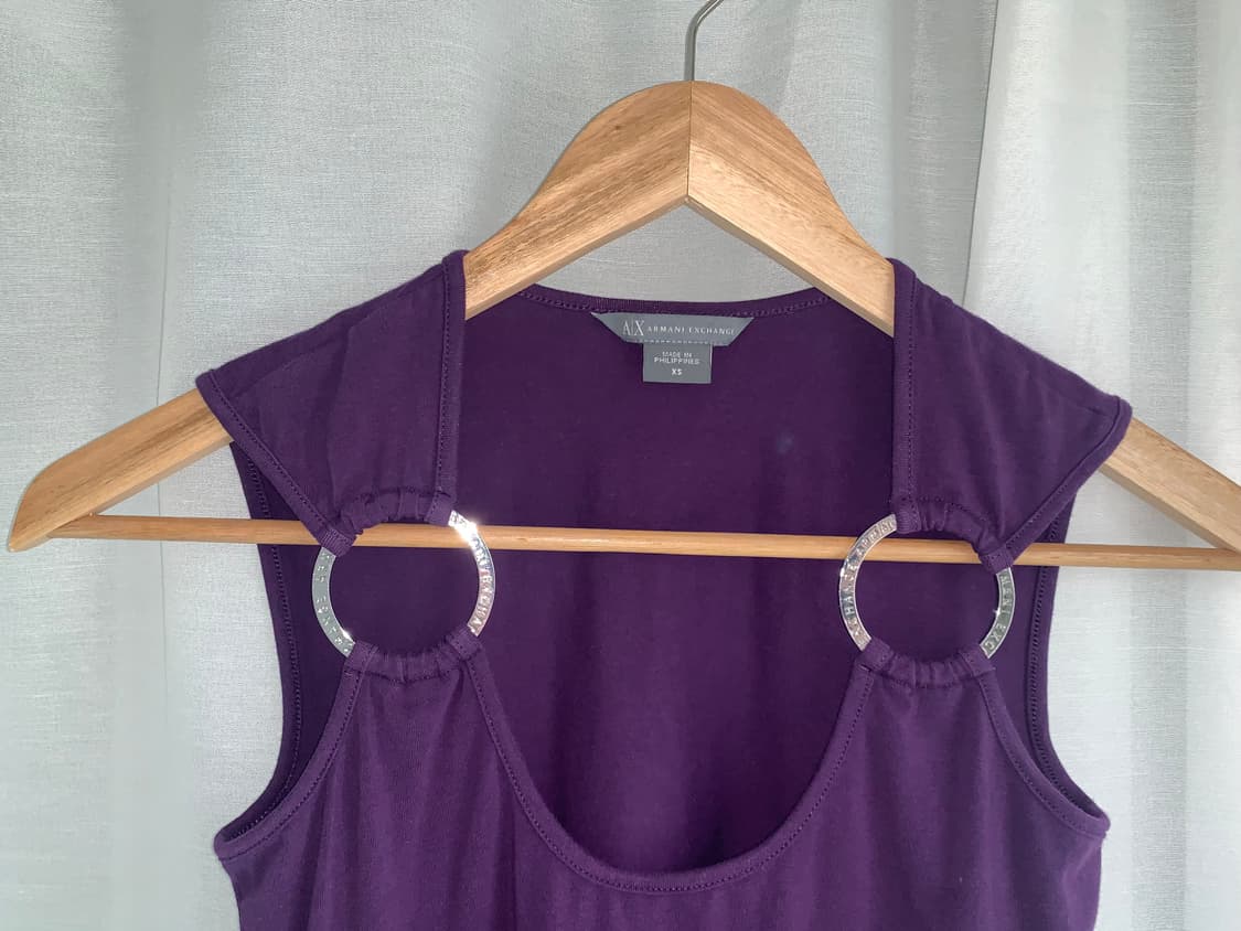 Armani exchange ring sleeveless  상품이미지2