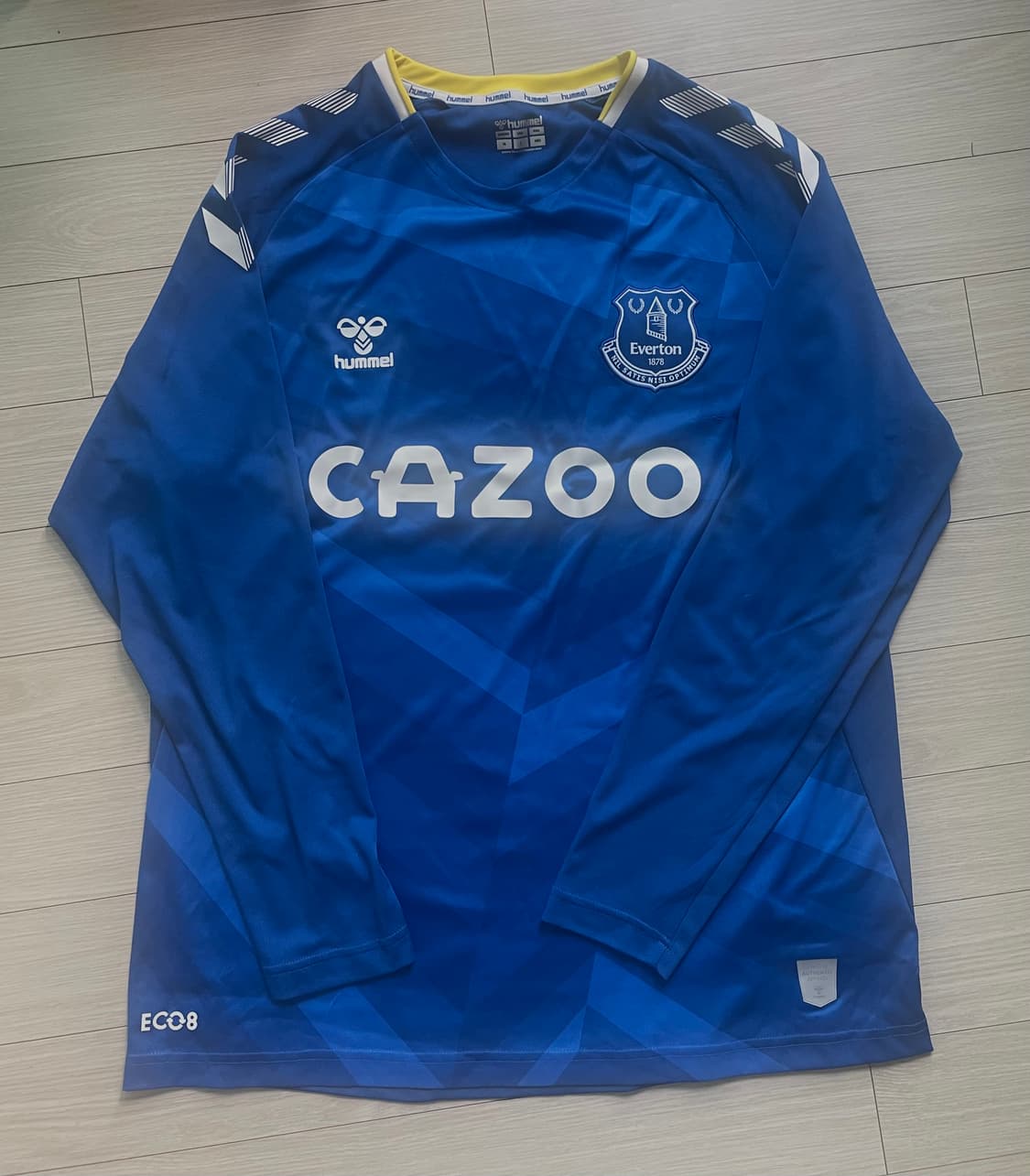 21-22 에버튼 홈 긴팔 상품이미지1