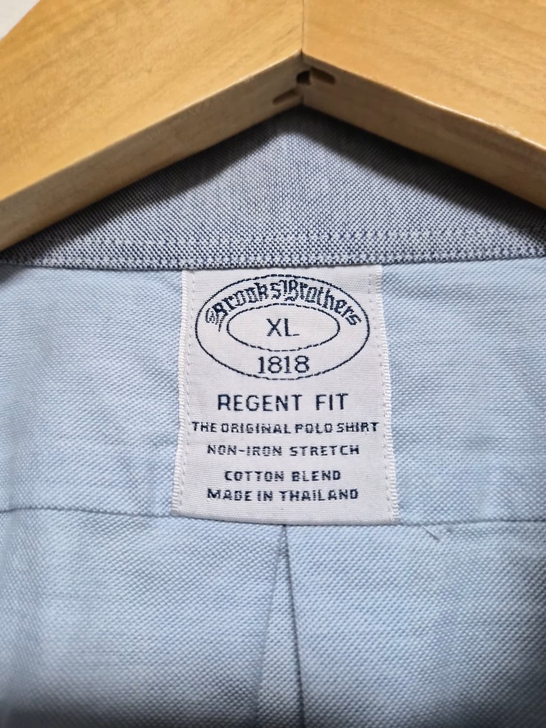 브룩스브라더스 옥스포드 반팔 셔츠 XL사이즈 - S353 상품이미지4