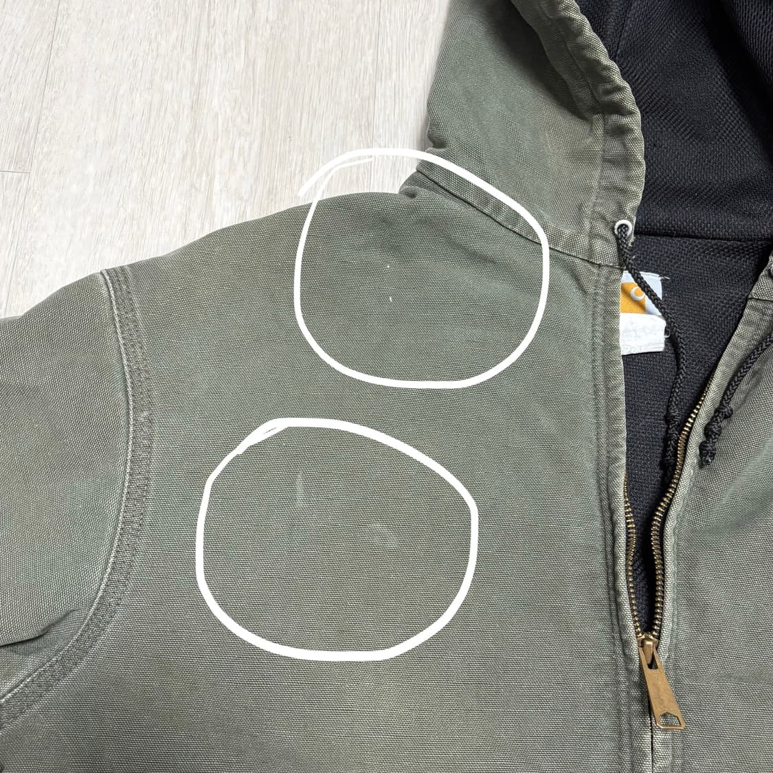 00s 칼하트 J03 GRN 액티브 자켓  상품이미지7