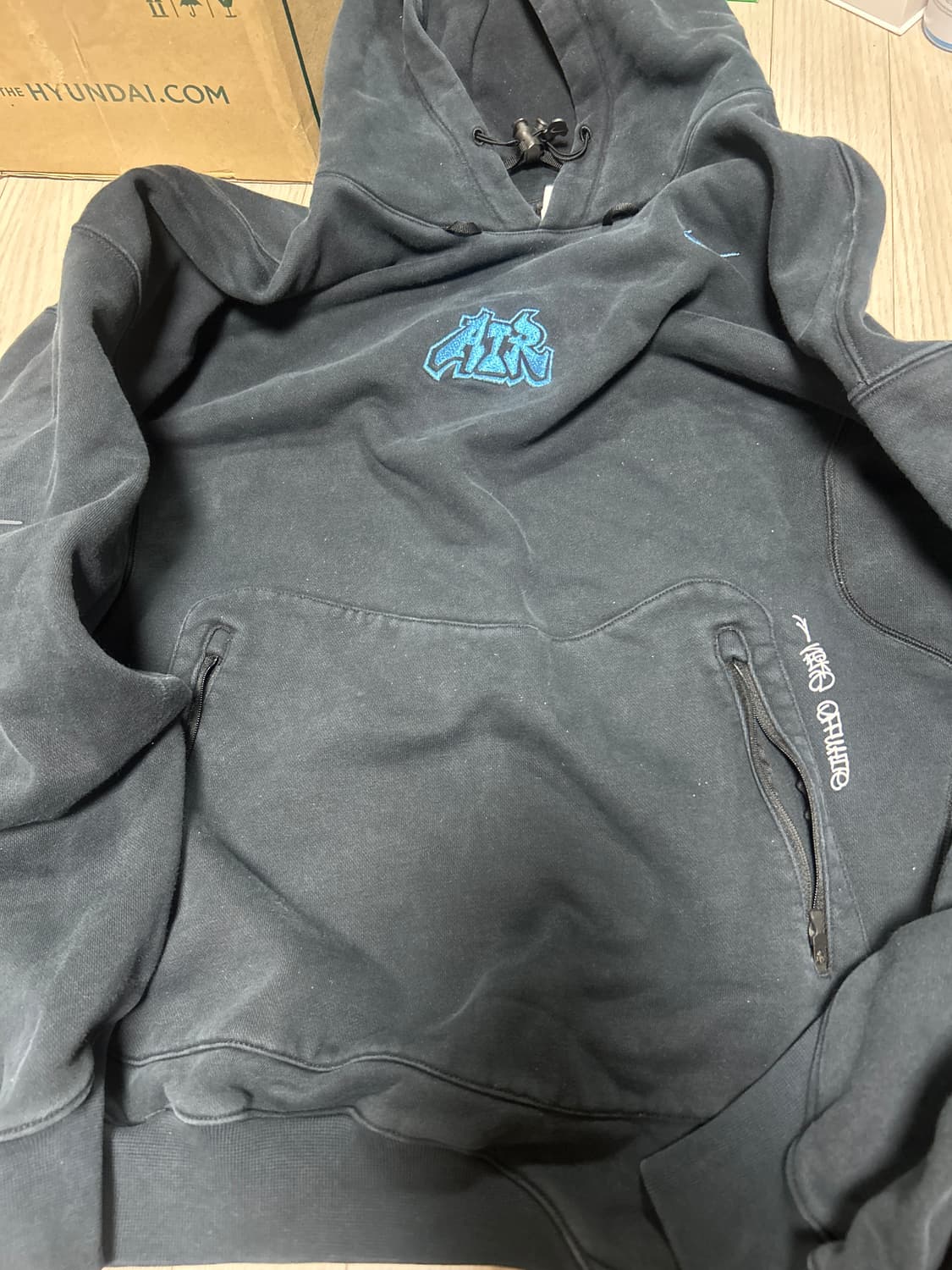 나이키 오프화이트 후드티 상품이미지1