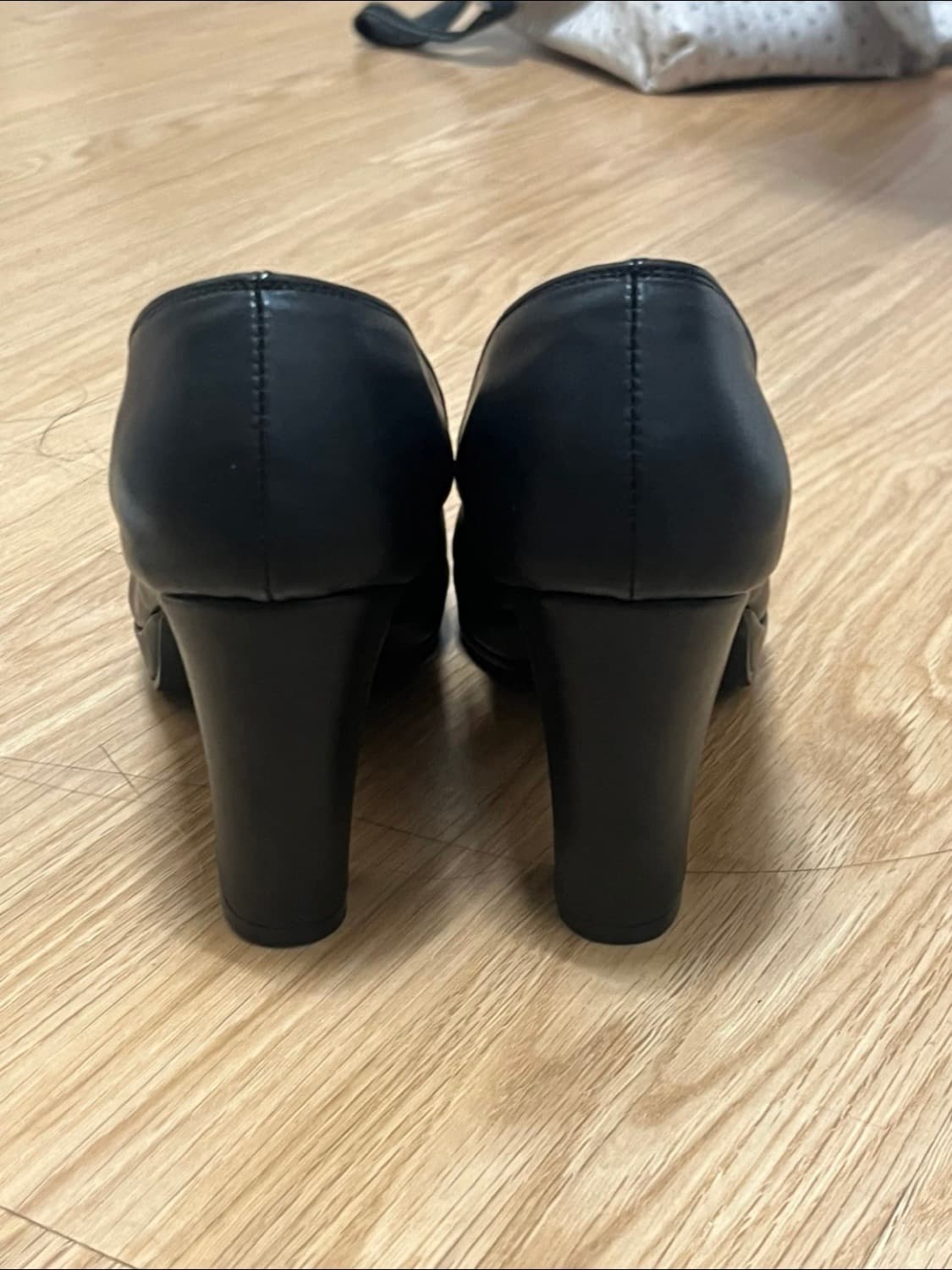 국산 스틸레토 가보시 통굽 펌프스 힐 상품이미지8