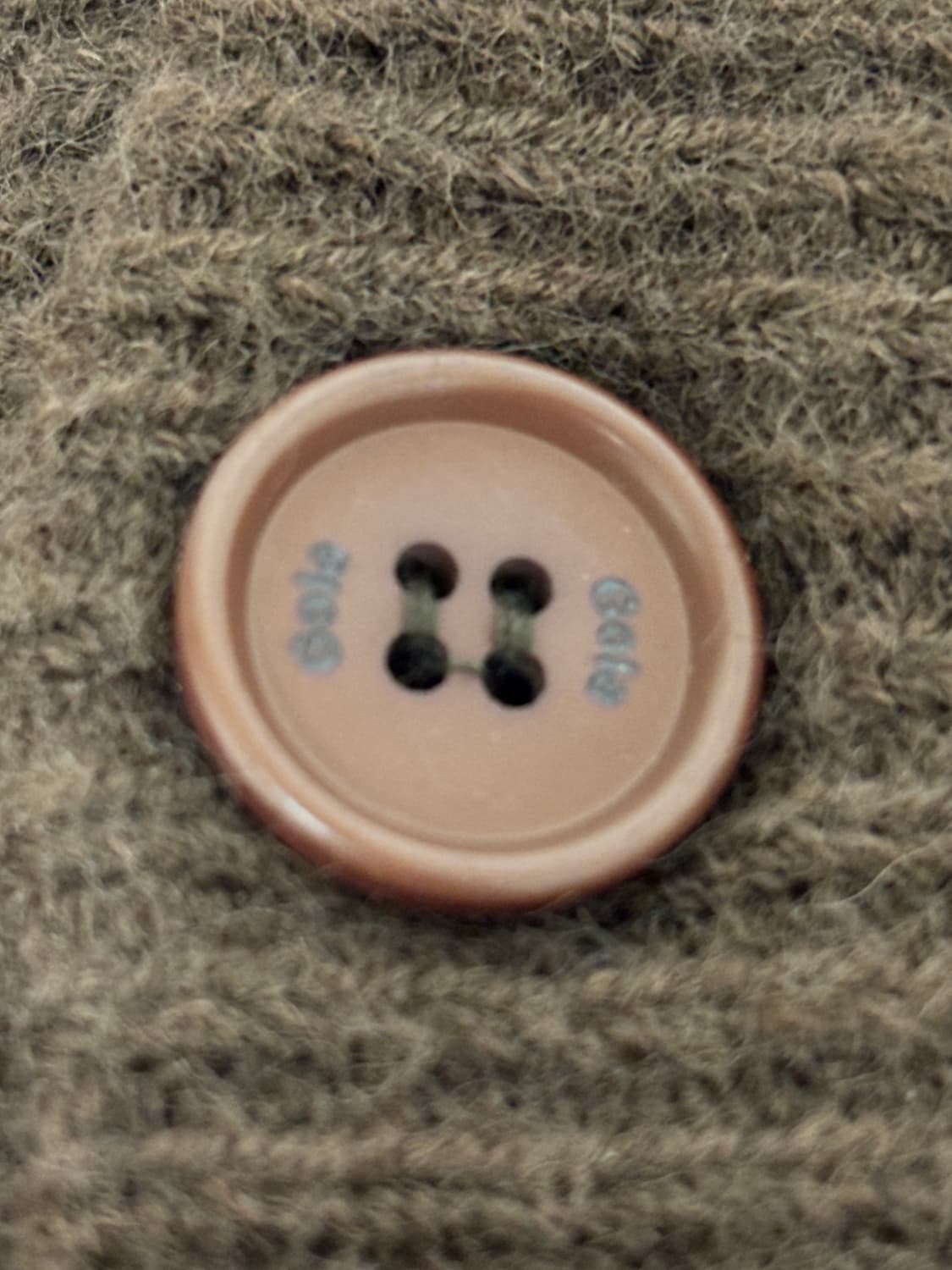 Gola 아가일 니트 가디건 상품이미지5