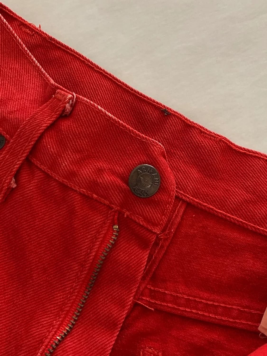 80-90's "ARMANI JEANS" - size 25-26 상품이미지9