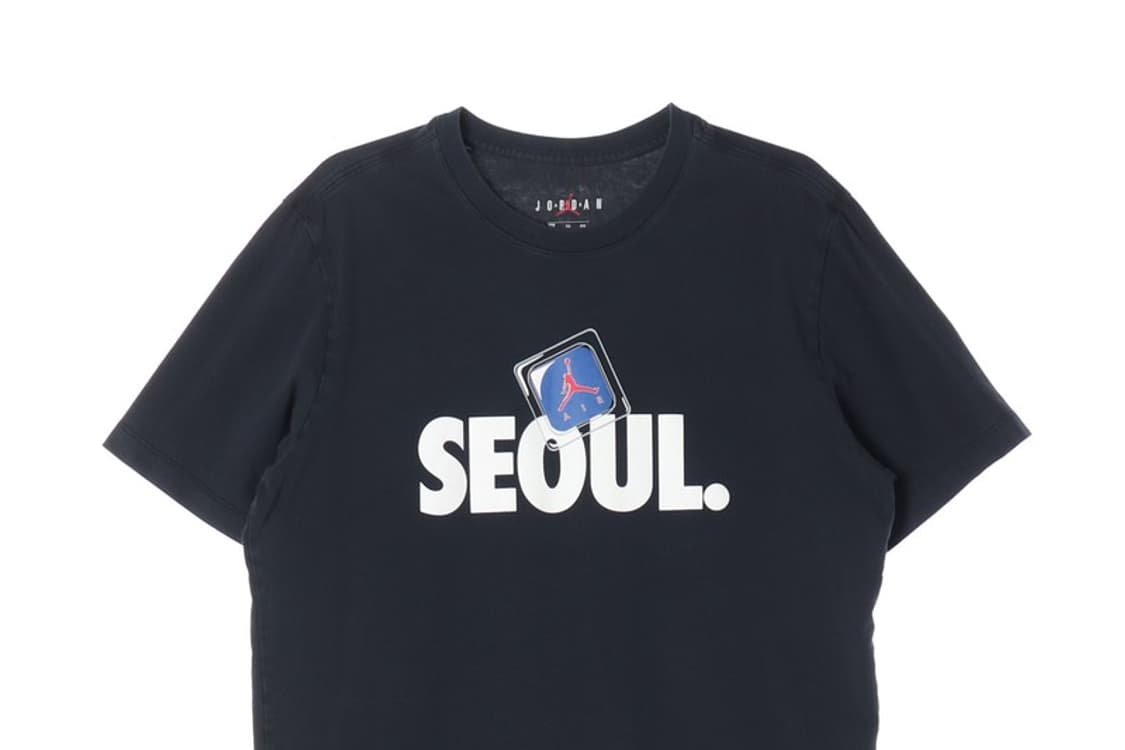 나이키 조던 서울 한정판 로고 반팔티 XL 상품이미지3