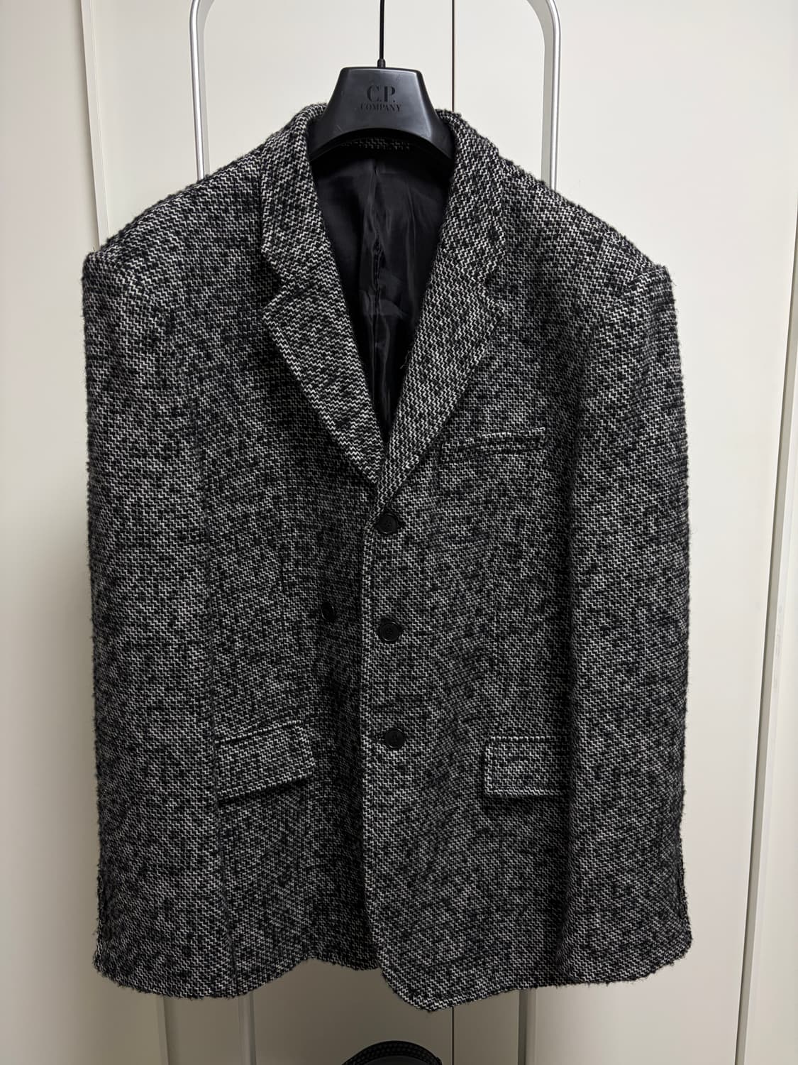 렉토 RECTO 트위드 헤링본 자켓 L 상품이미지1