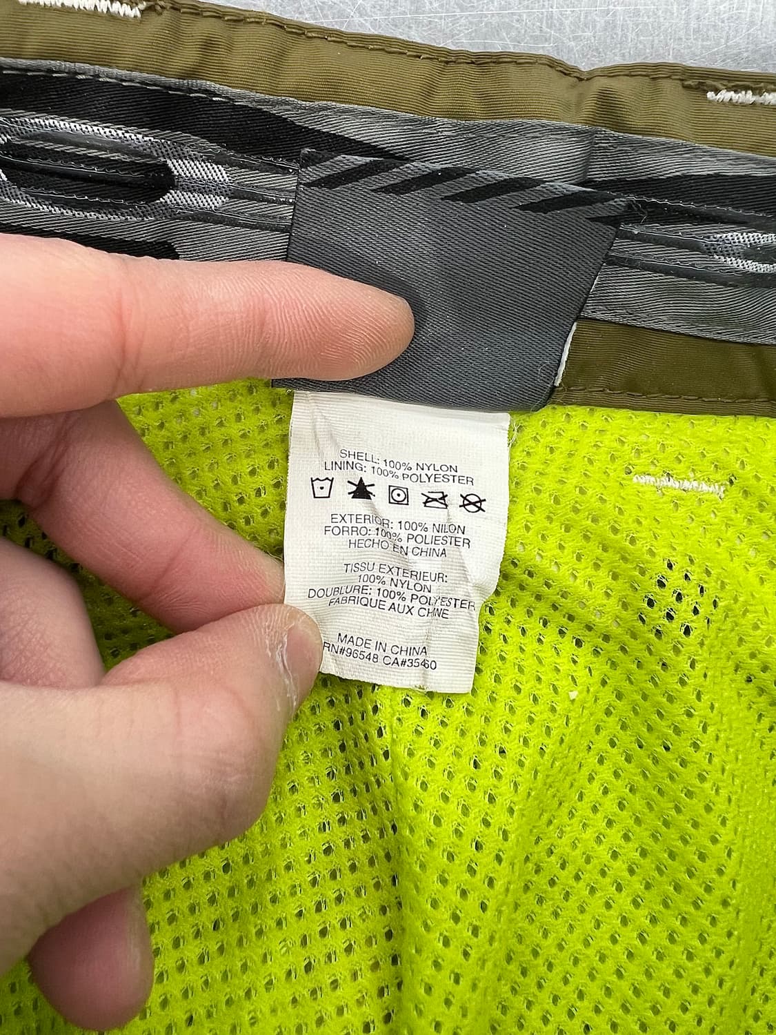 오클리 카키 테크니컬 스키 클라임 와이드 팬츠 상품이미지8