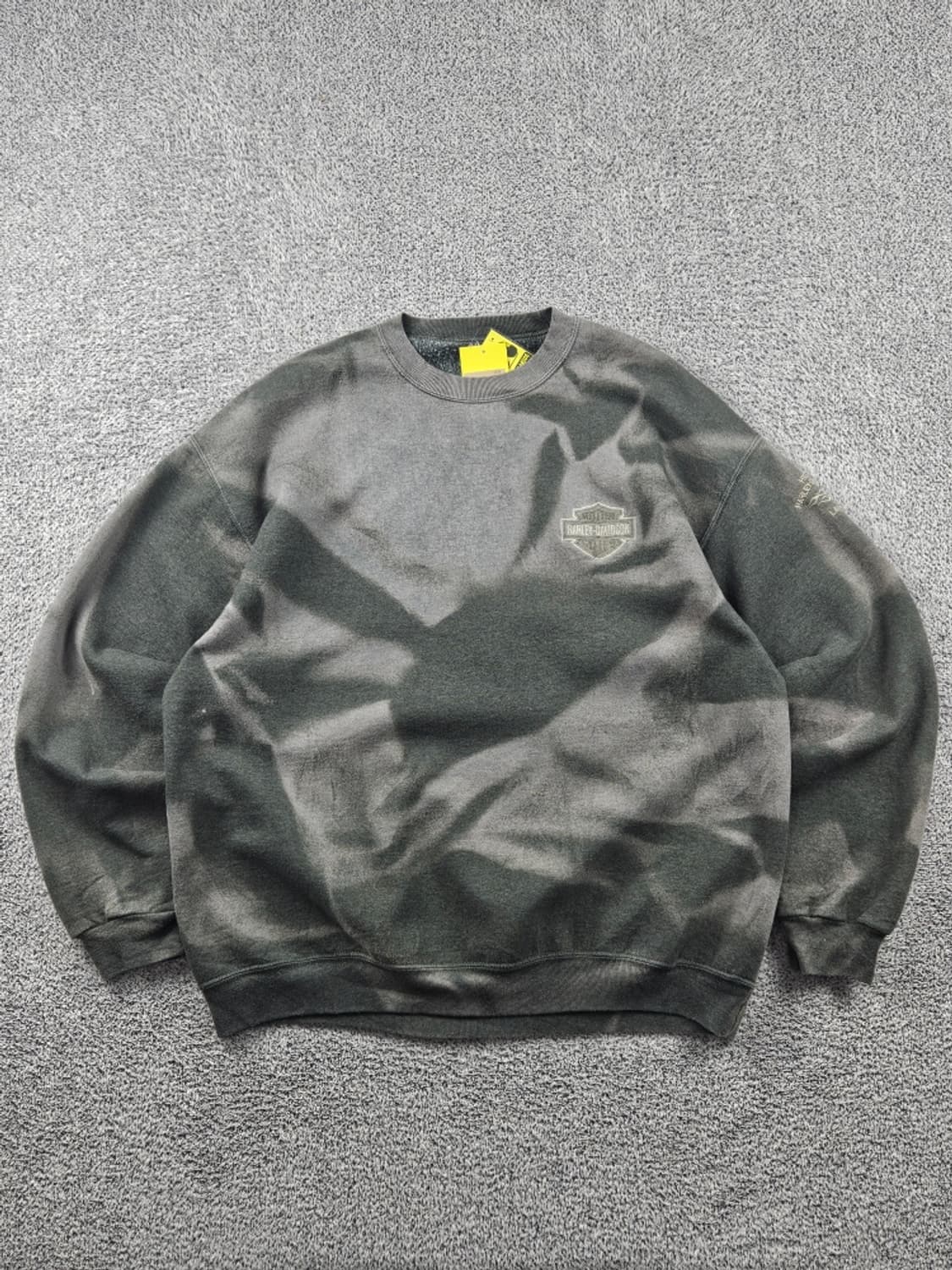 할리데이비슨 다잉워시드 커스텀 스웻 맨투맨 (2XL추정) / 11324 상품이미지2