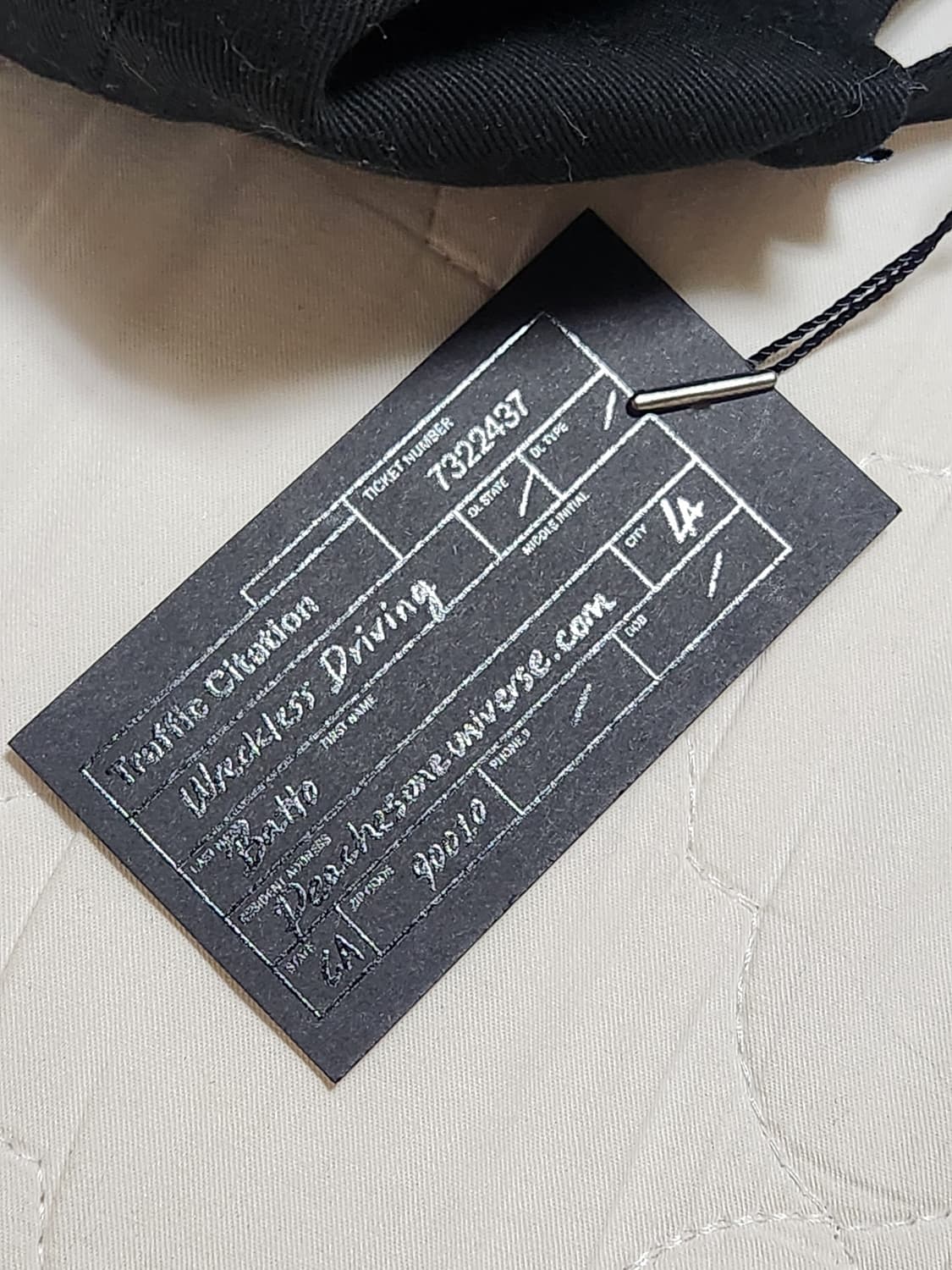 피치스 볼캡 새상품 상품이미지3